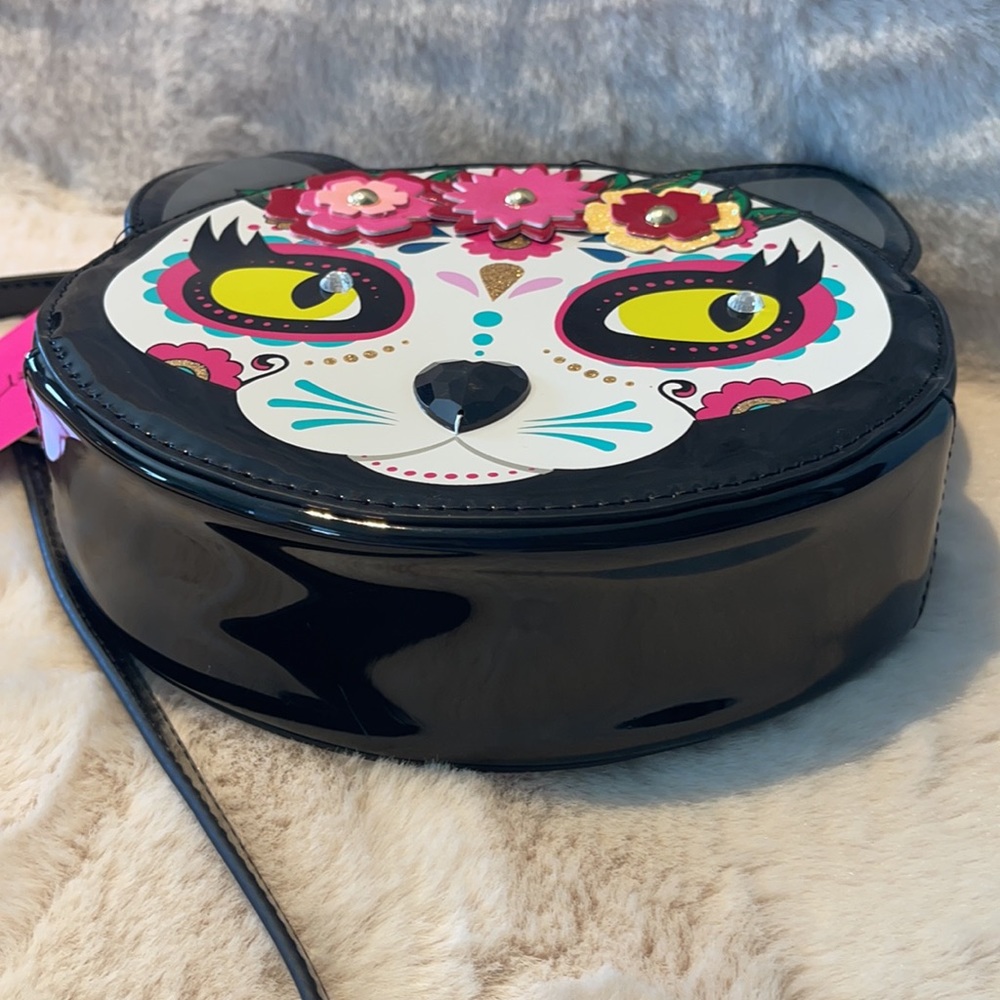 Betsy Johnson CAT crossbody purse 😻  🥰🎁 - Picture 7 of 8